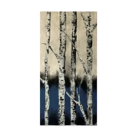 Lovisart 'Winter Birch' Canvas Art,16x32